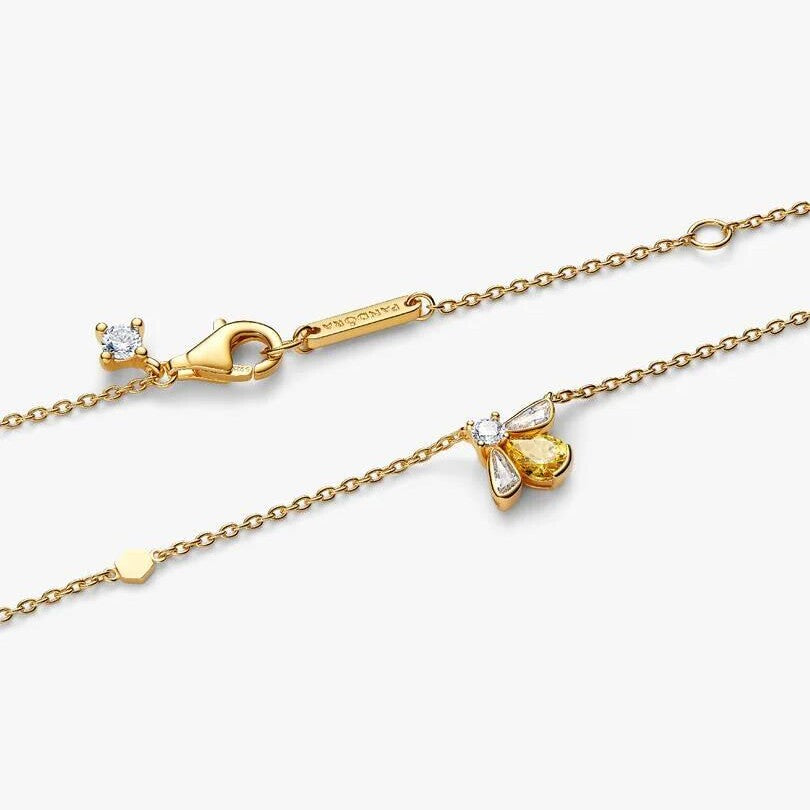 Honey Bee Pendant Necklace