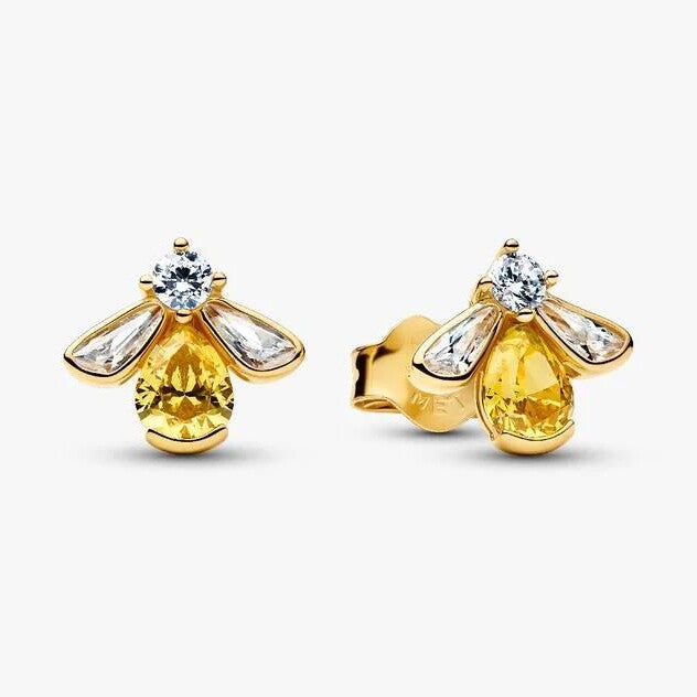 Honey Bee Stud Earrings