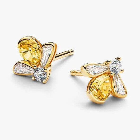 Honey Bee Stud Earrings