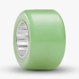 Green Murano Glass Mini Charm