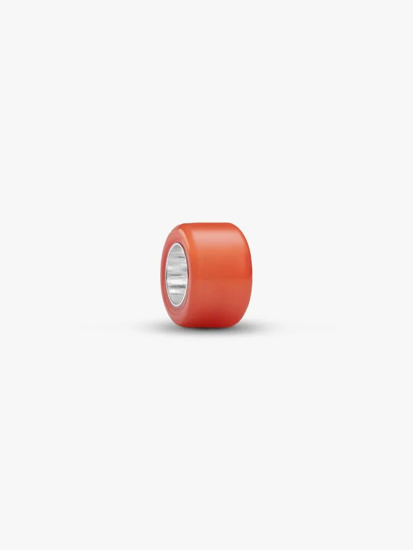 Orange Murano Glass Mini Charm
