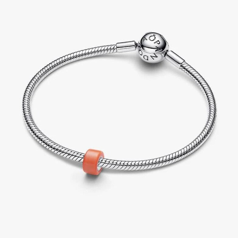 Orange Murano Glass Mini Charm
