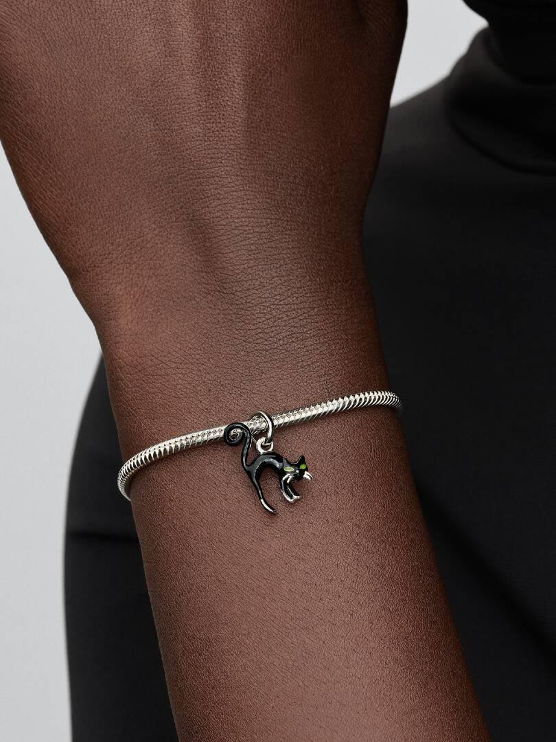 Black Cat Dangle Charm