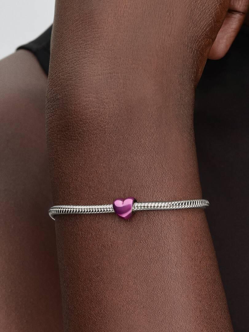 Pink Heart Mini Charm