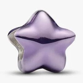Purple Star Mini Charm