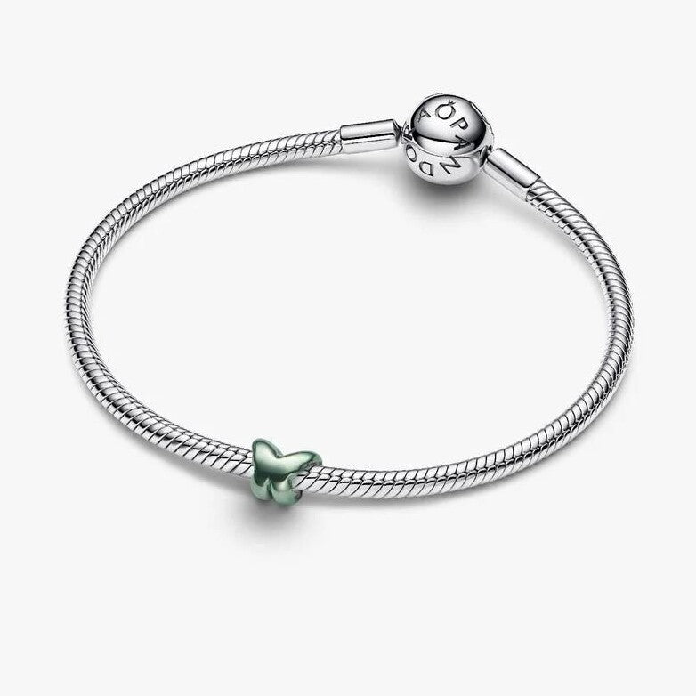 Green Butterfly Mini Charm