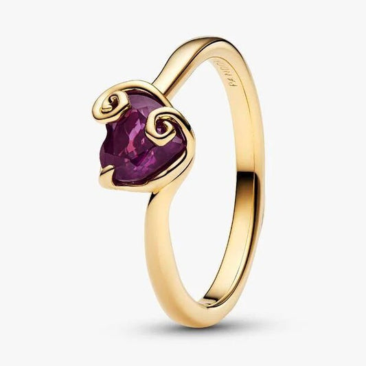 Disney The Nightmare Before Christmas Sally Purple Heart Ring