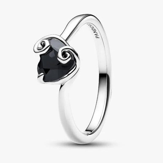 Disney The Nightmare Before Christmas Jack Black Heart Ring