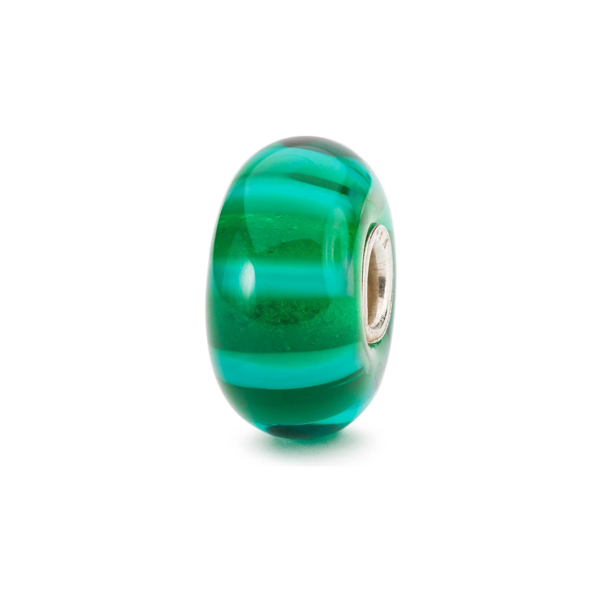 Green Stripe Bead