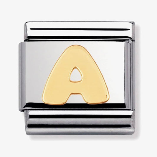 18ct Gold Letter A