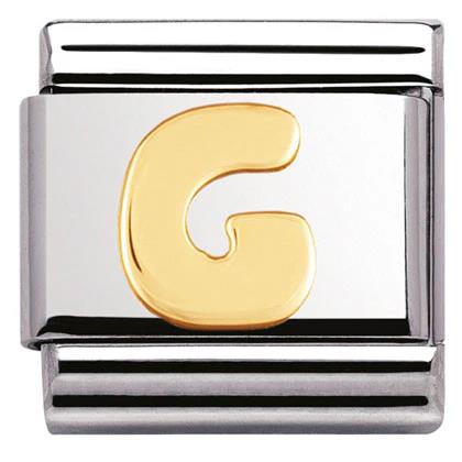 18ct Gold Letter G