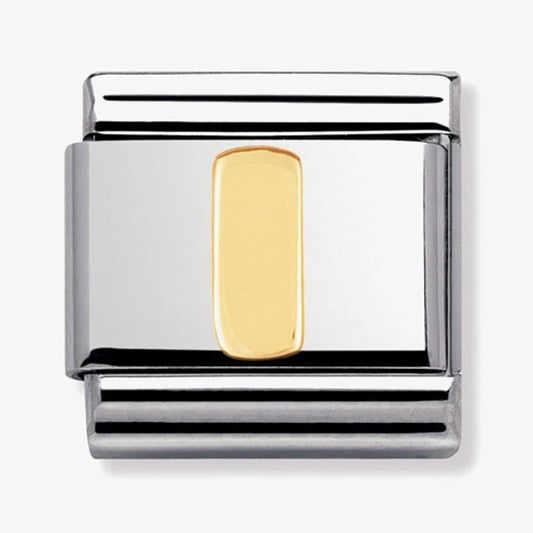 18ct Gold Letter I