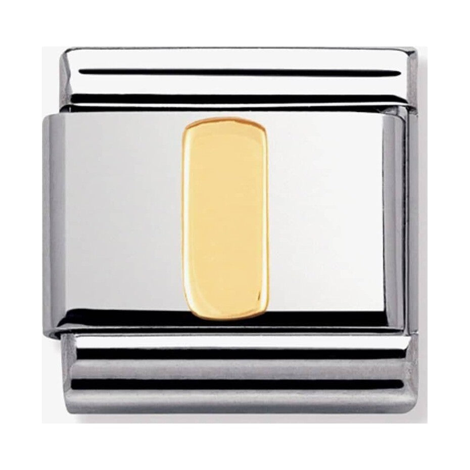 18ct Gold Letter I