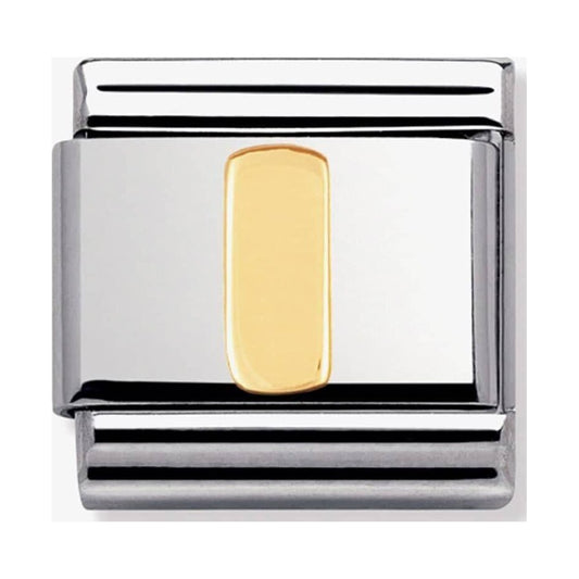 18ct Gold Letter I