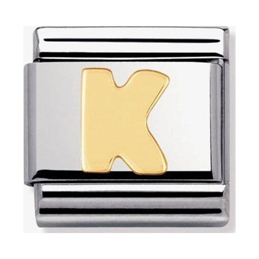 18ct Gold Letter K