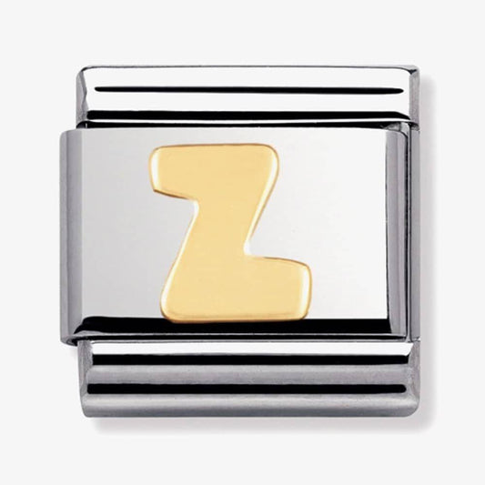 Nomination CLASSIC Gold Letters Z Charm