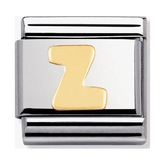 Nomination CLASSIC Gold Letters Z Charm