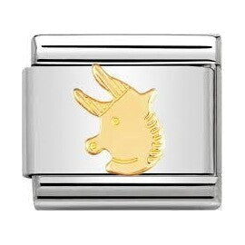 Nomination Classic Gold Taurus Symbol Charm