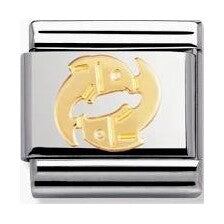 Nomination Zodiac Gold Pisces