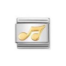 CLASSIC Gold Music Collection Musical Note Charm