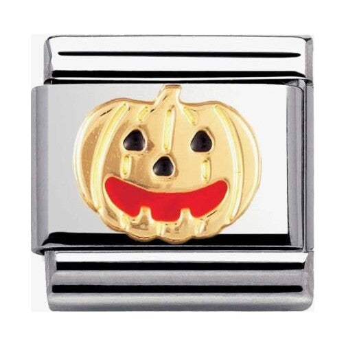 CLASSIC Gold Halloween Pumpkin Charm