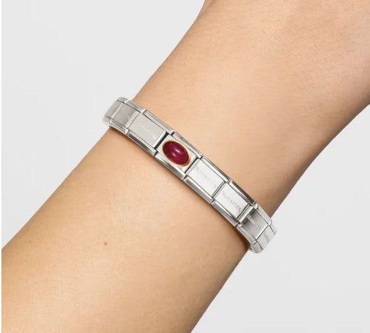 Charm, Composable Link, July Birthstone