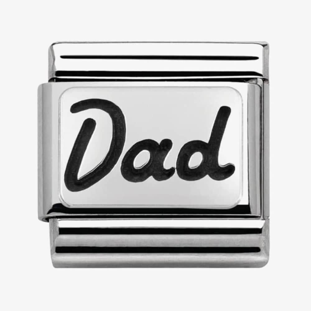 CLASSIC Silvershine My Family Dad Charm