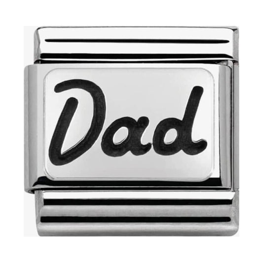 CLASSIC Silvershine My Family Dad Charm
