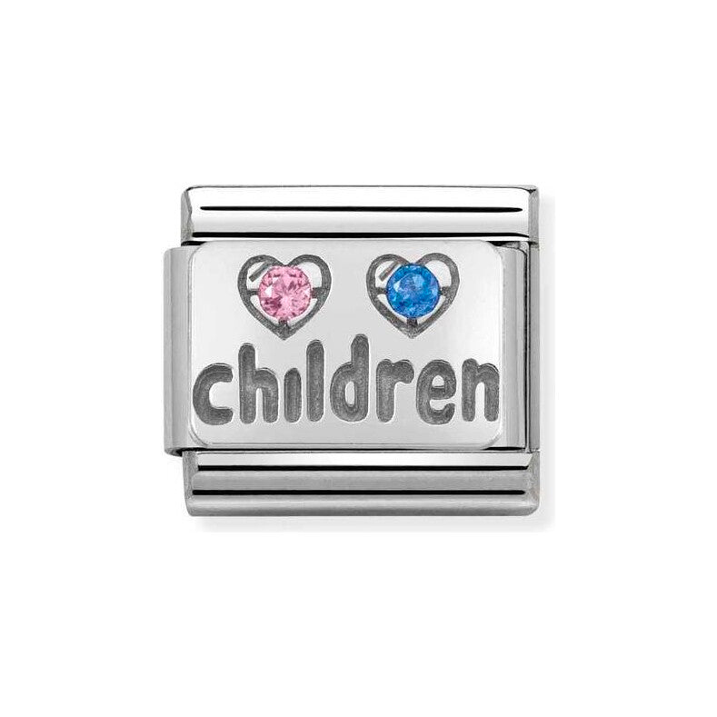 CLASSIC Silvershine My Family Children Charm