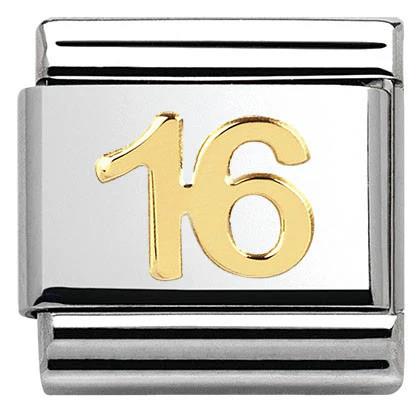 Composable Classic Link gold Number 16