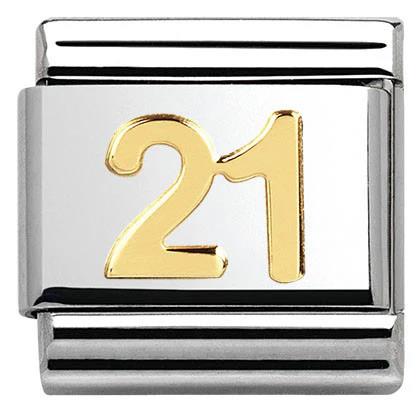 Composable Classic Link gold Number 21