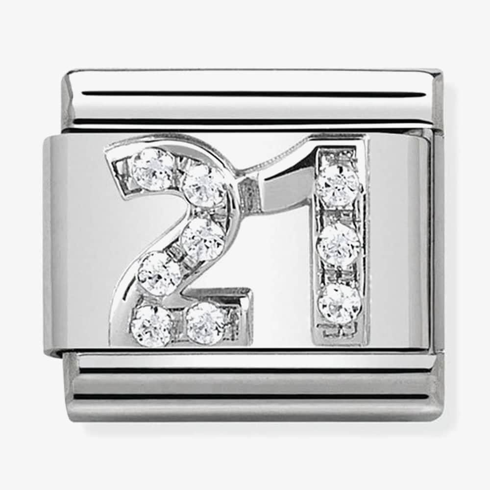 CLASSIC Silvershine 21 Charm