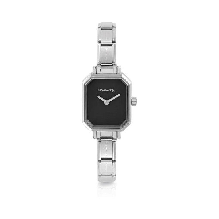 Nomination Classic Paris Black Rectangular Watch