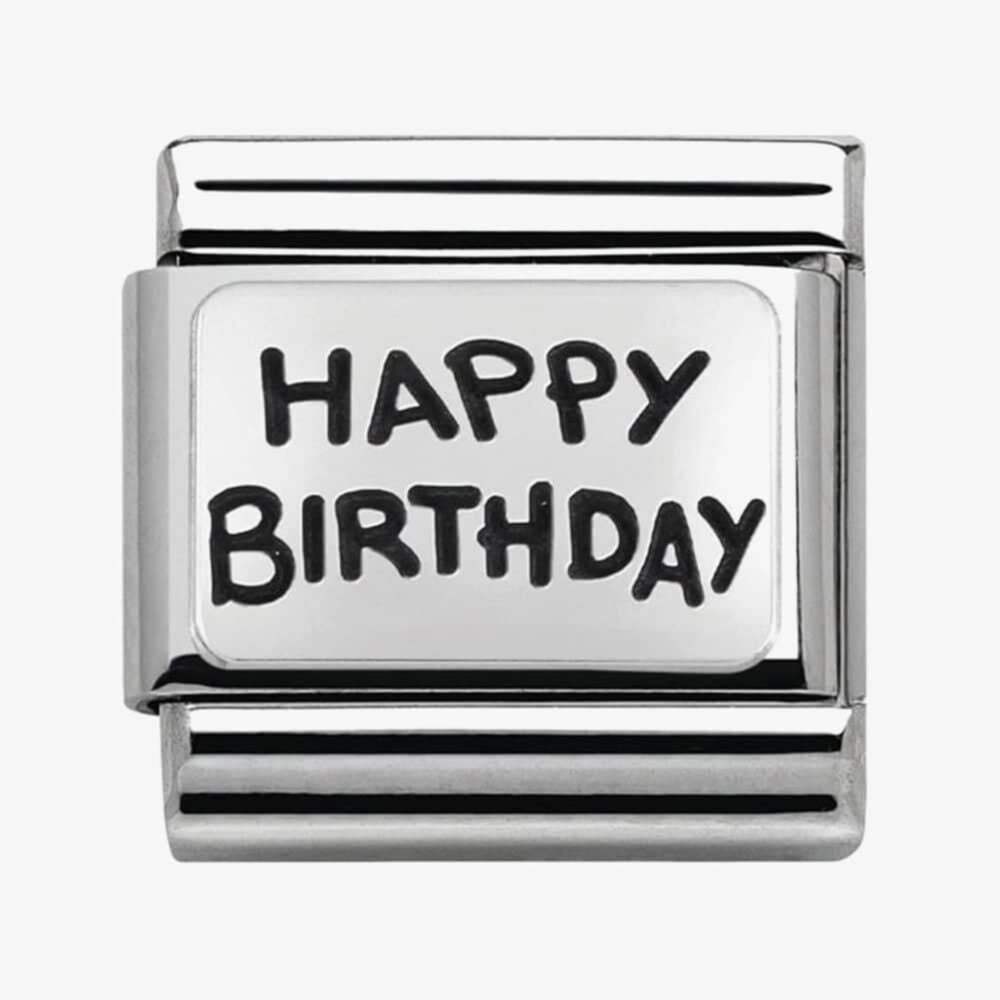 CLASSIC Silvershine Happy Birthday Charm