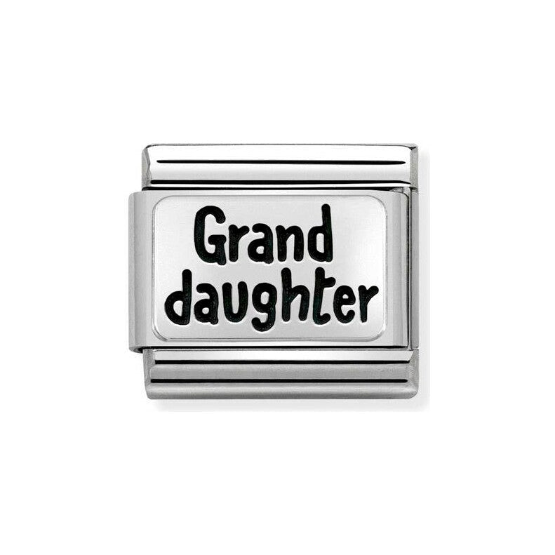 CLASSIC Silvershine My Family Grand Daughter Charm
