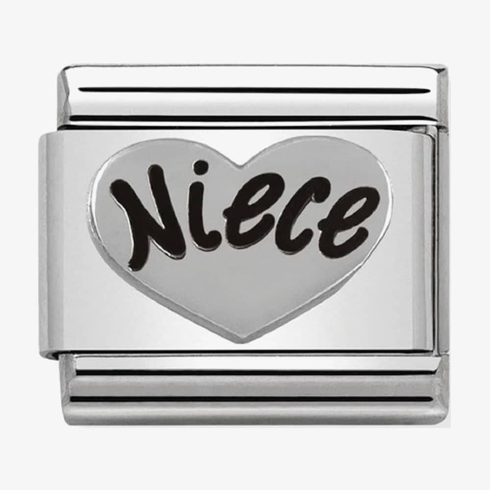 Composable Classic Niece Link with Heart