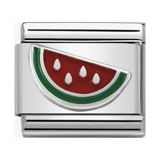 CLASSIC Silvershine Symbols Watermelon Charm