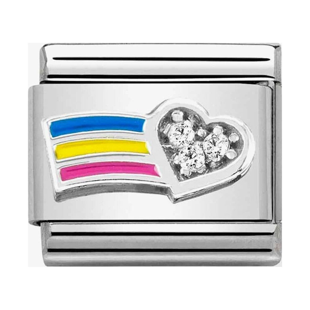 Composable Classic Link Silver Rainbow