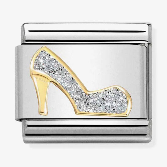 Composable Classic Link Glitter High Heel Shoe