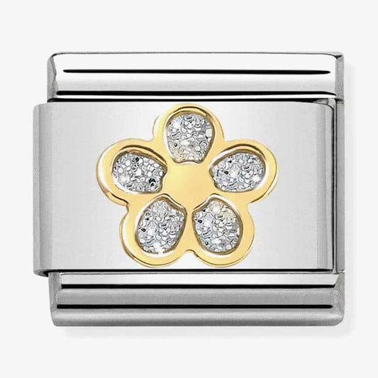 Composable Classic Link Glitter Flower