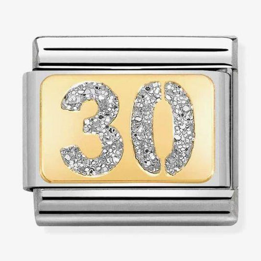 Composable Classic Link Glitter Number 30