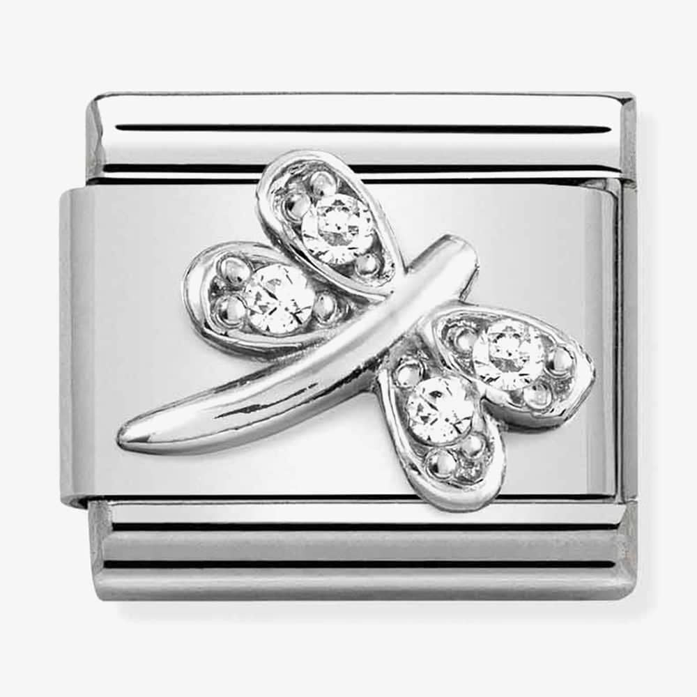 CLASSIC Dragonfly Crystal Charm