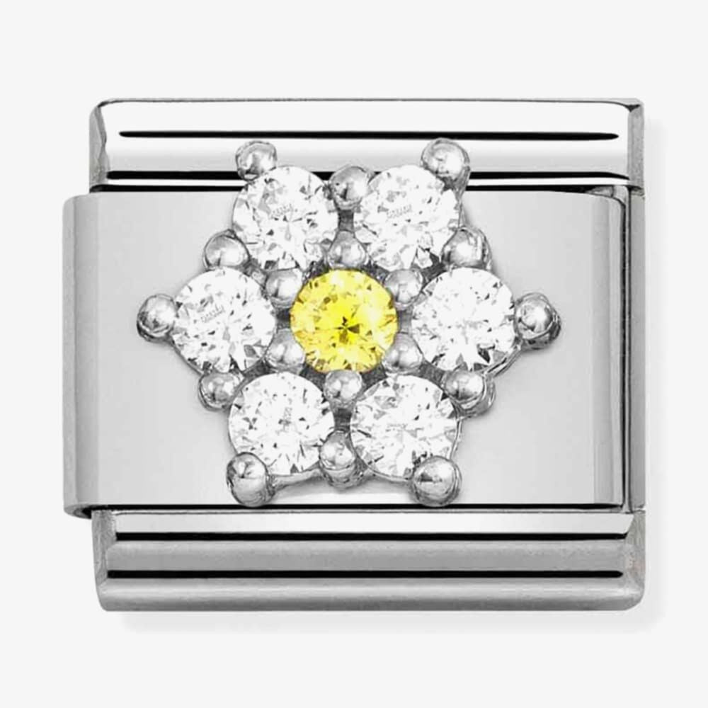 CLASSIC Flower Crystal Charm