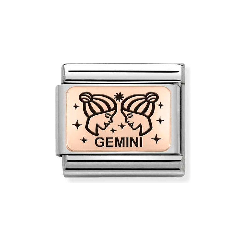 CLASSIC Composable Plates Gemini Charm