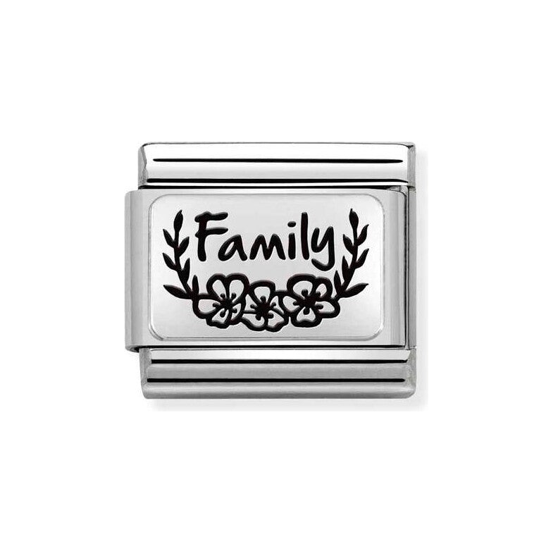 CLASSIC Composable Plates Family with Flowers Charm