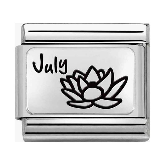 CLASSIC Composable Plates July Flower Charm