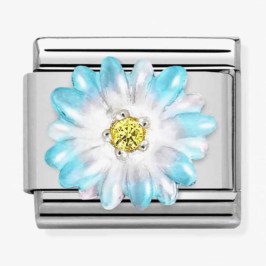Composable Classic Link, Light Blue Flower