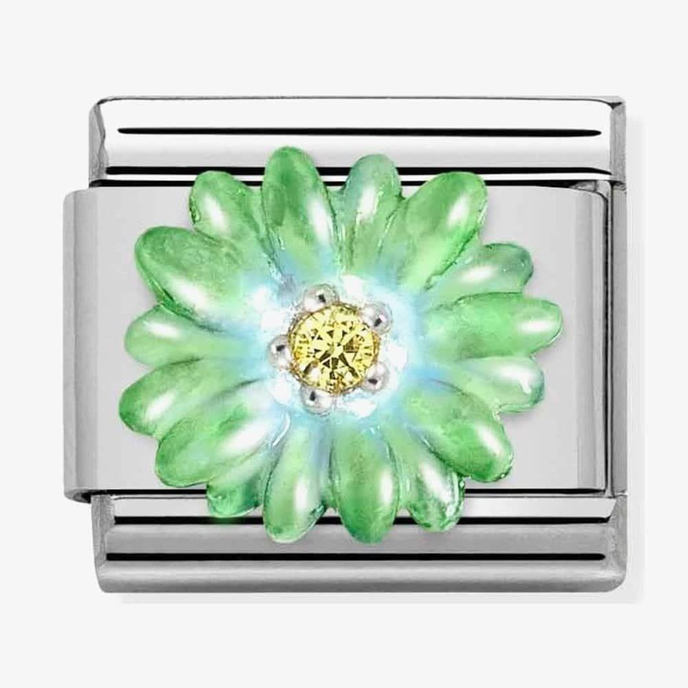 Composable Classic Link, Green Flower