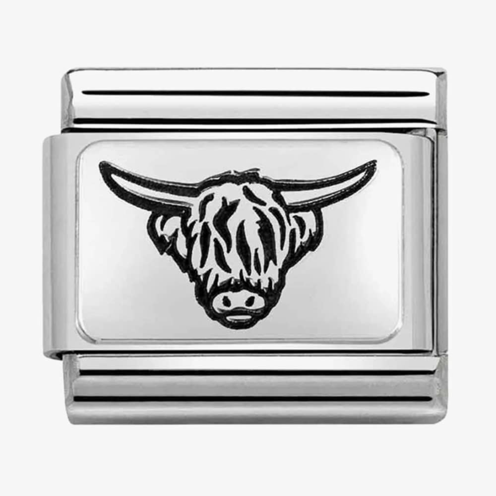 CLASSIC Composable Highland Cattle Charm