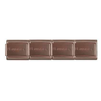 Classic Chocolate Matt Nomination Starter Bracelet. Size: 17 links